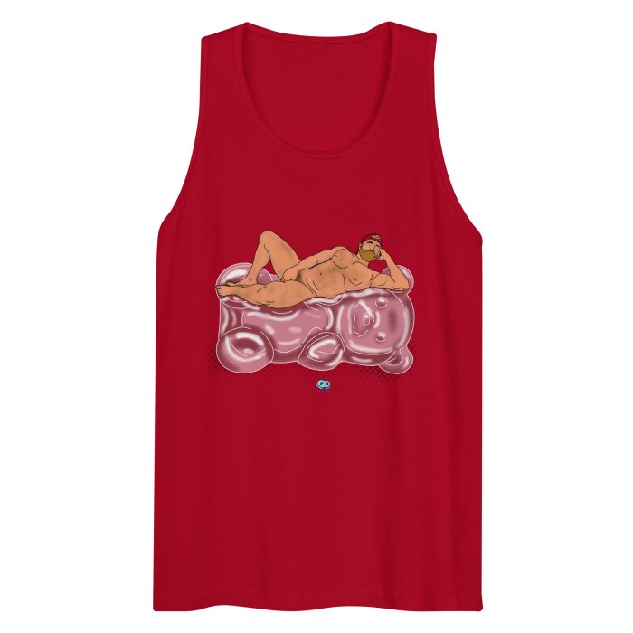 Men’s premium tank top - Gummy Bear