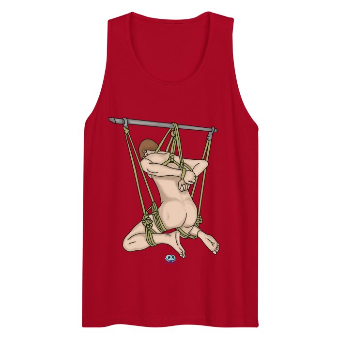 Men’s premium tank top - Hangin' Around - Image 3