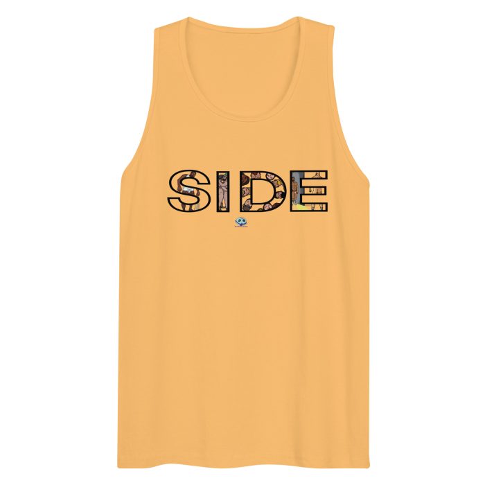 Men’s premium tank top - SIDE Cutout