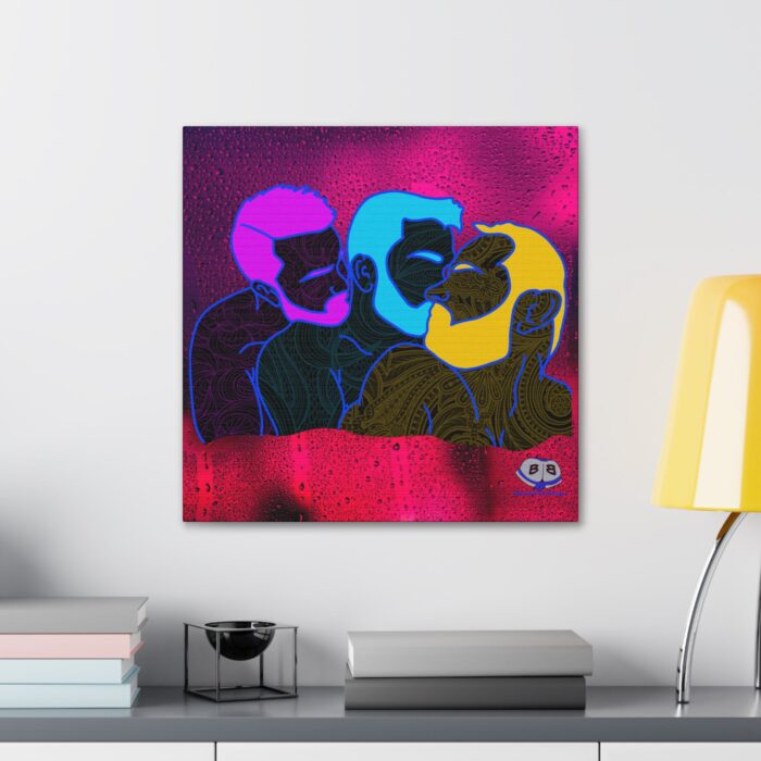 Canvas Gallery Wraps - Throuple Pop Art - Image 4