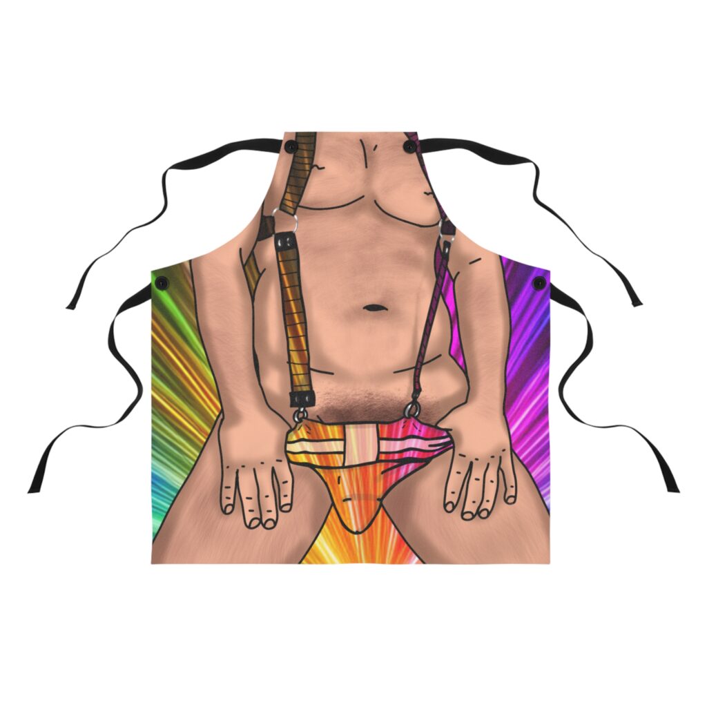 Apron - Neon Circuit