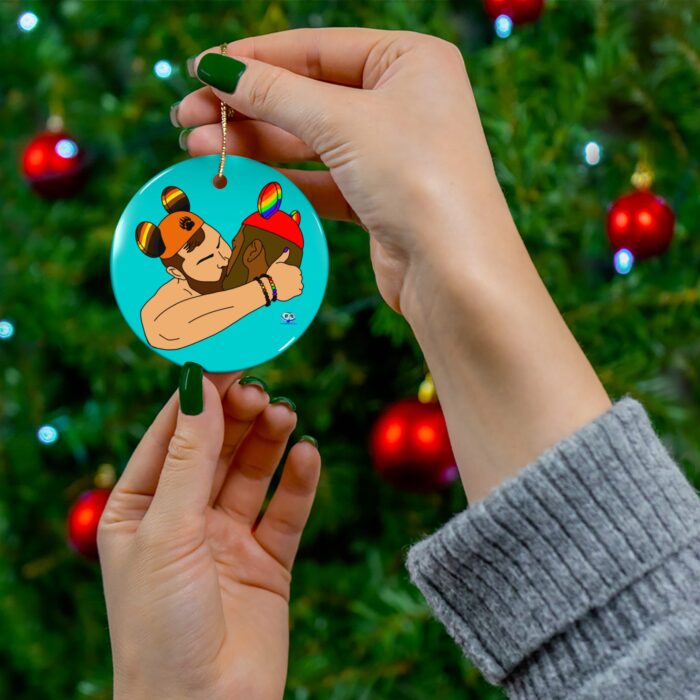 Ceramic Ornament - Magical Kiss - Image 3