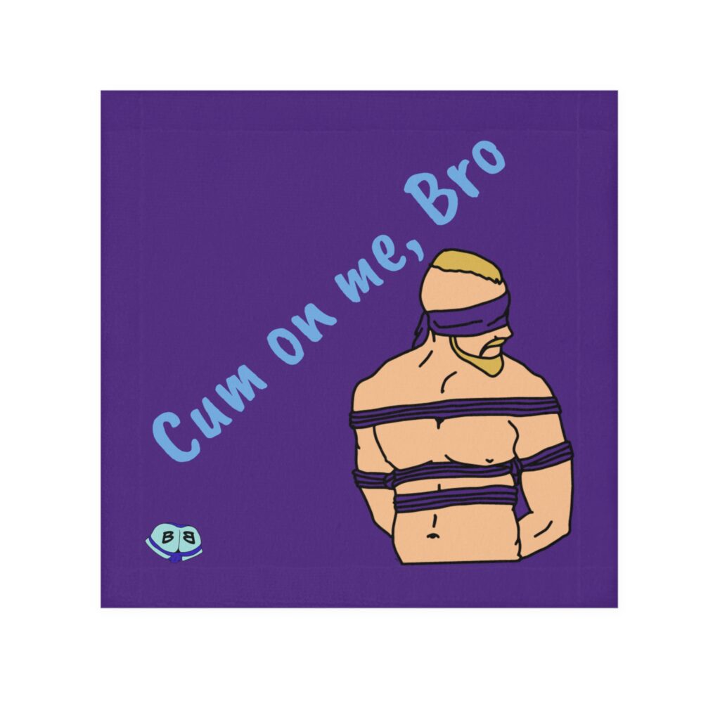 Cum Rag - Bound and Blindfolded
