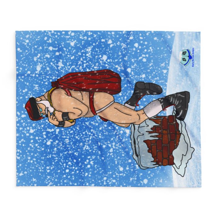 Arctic Fleece Blanket - Santa's Sack - Image 6