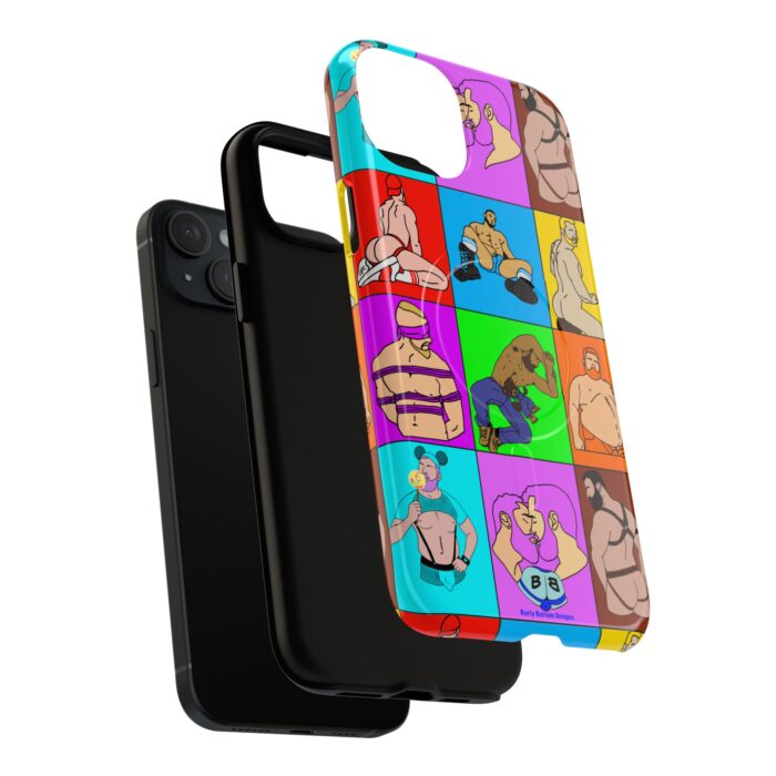 Tough Magnetic iPhone Cases - Color Block Dudes - Image 9