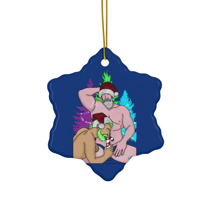 Ceramic Ornament - Peppermint Stick - Image 4