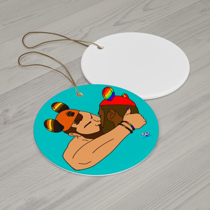Ceramic Ornament - Magical Kiss - Image 2