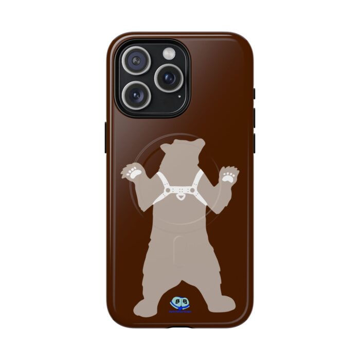 Tough Magnetic iPhone Cases - Leather Bear - Image 10