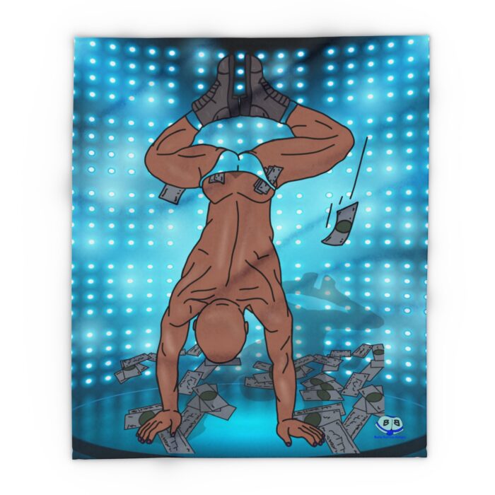 Arctic Fleece Blanket - Make it Rain - Image 5