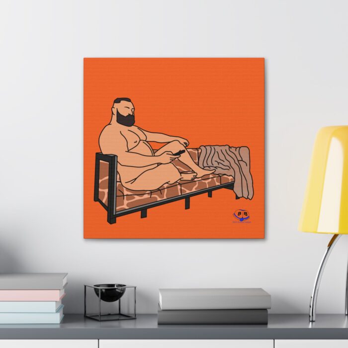 Canvas Gallery Wraps - Giraffe Couch - Image 4