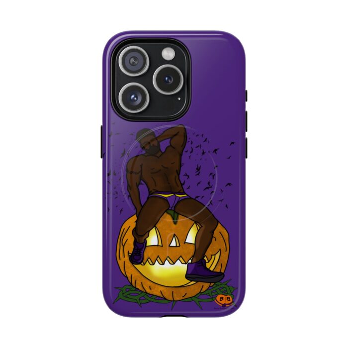 Tough Magnetic iPhone Cases - Jack O Lantern - Image 4