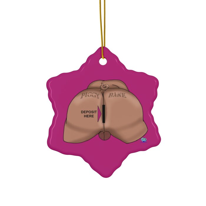 Ceramic Ornament - Piggy Bank - Image 4