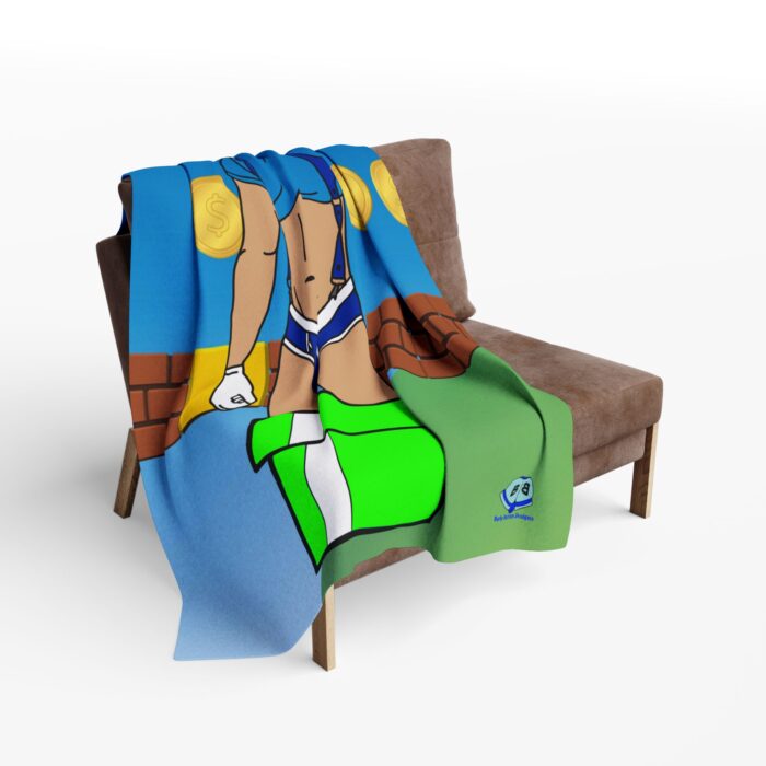 Arctic Fleece Blanket - Warp Pipe Dreams - Image 8