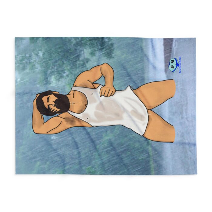 Arctic Fleece Blanket - Rain - Image 2