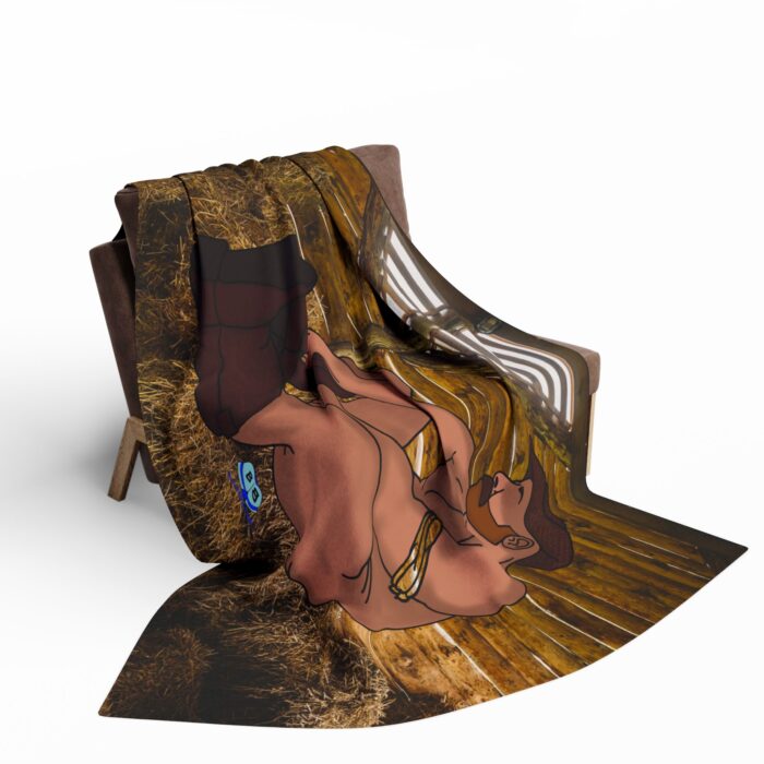 Arctic Fleece Blanket - Rodeo Season - Image 4