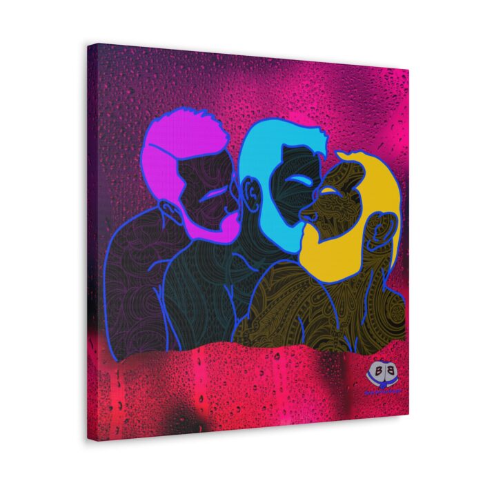 Canvas Gallery Wraps - Throuple Pop Art - Image 2