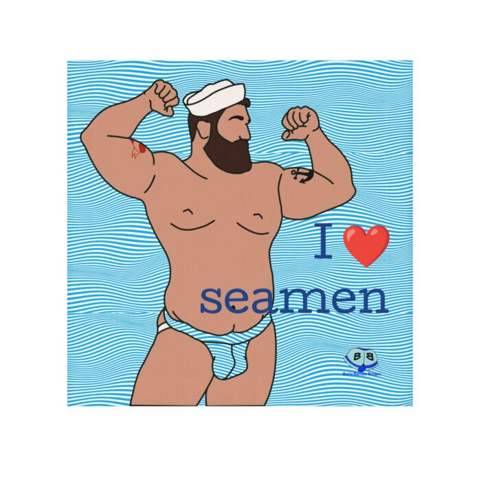 Cum Rag - Burly Sailor