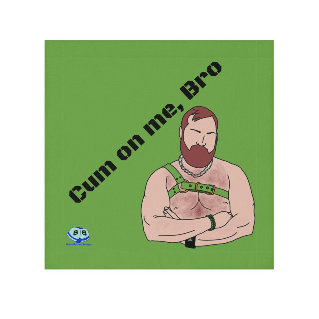 Cum Rag - Hairy Harness