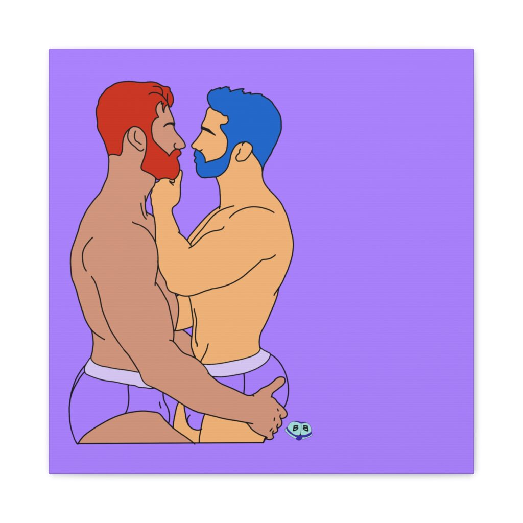 Canvas Gallery Wraps - Brief Kiss