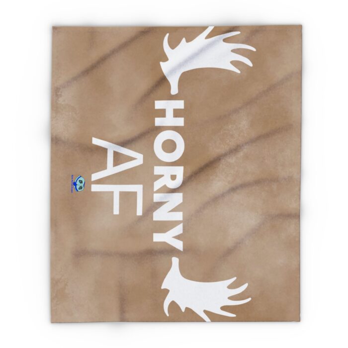 Arctic Fleece Blanket - Horny AF - Image 6