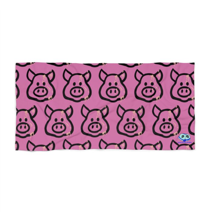 Beach Towel - Cum Pig