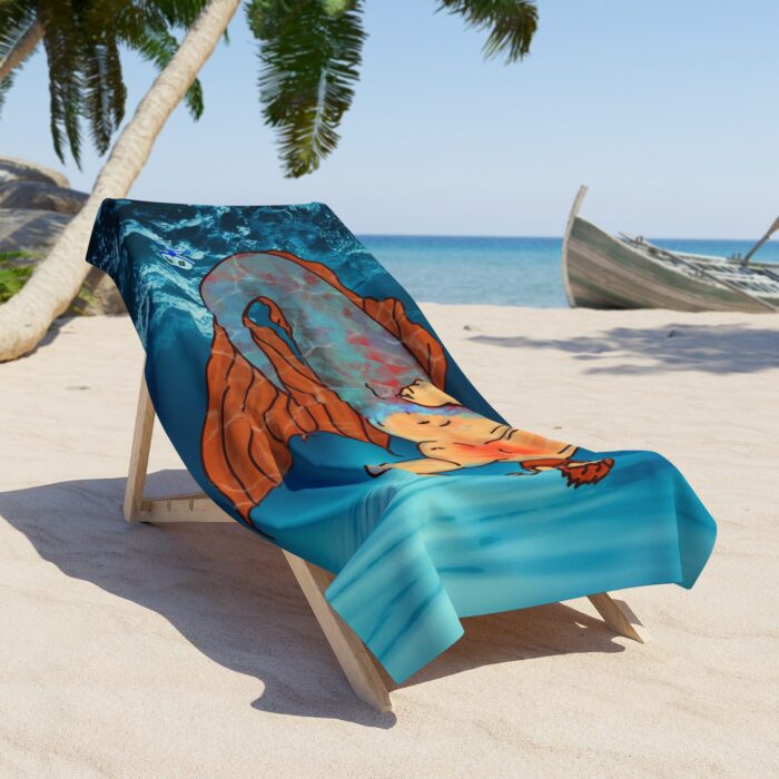 Beach Towel - MerCub Orange - Image 2