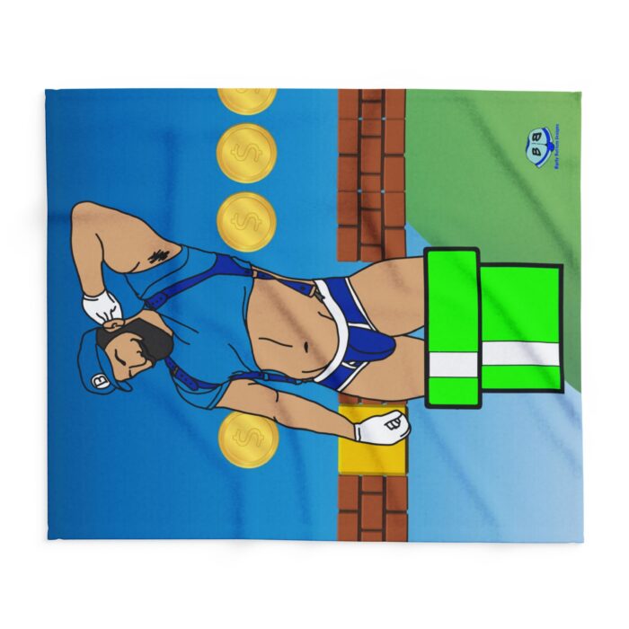 Arctic Fleece Blanket - Warp Pipe Dreams - Image 6
