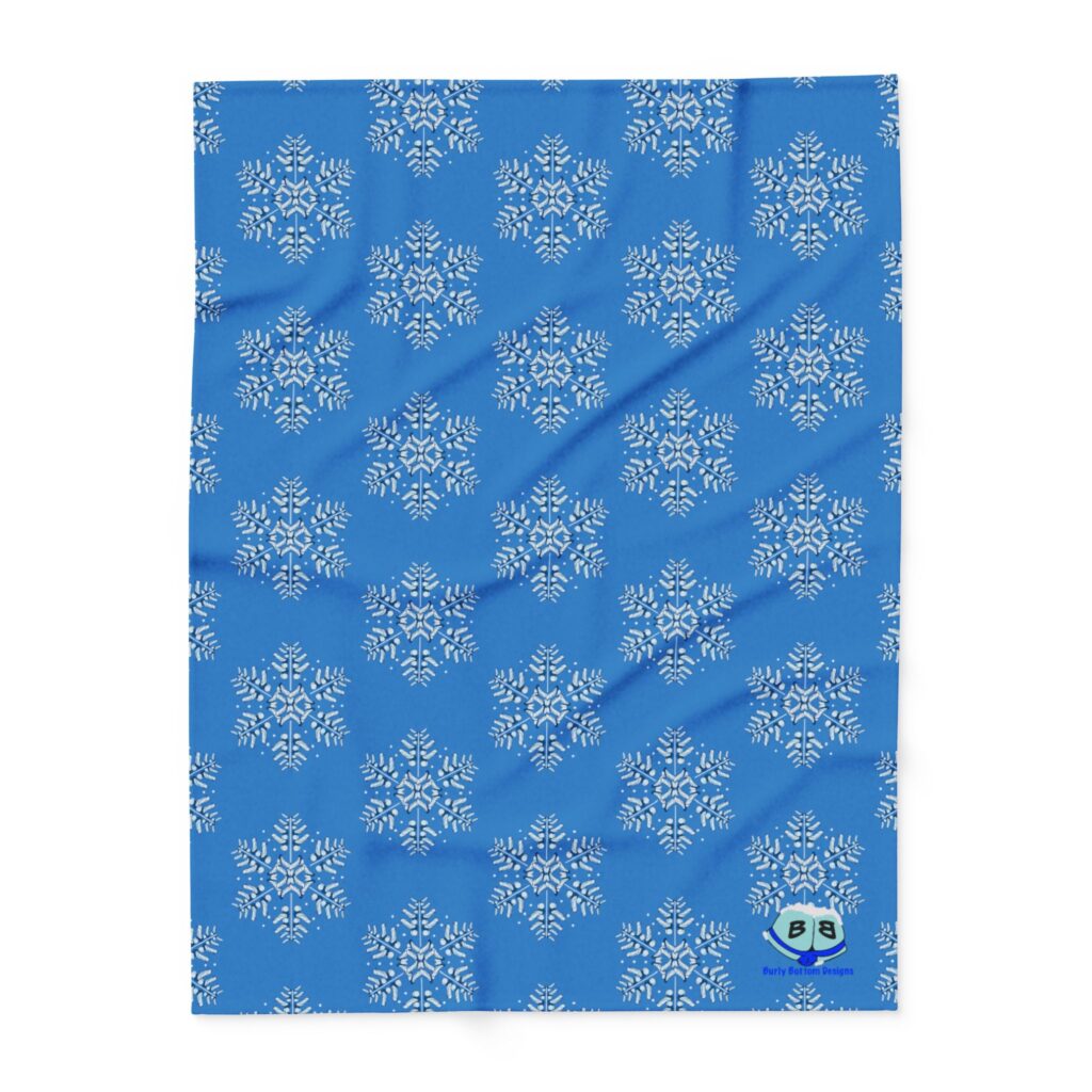 Arctic Fleece Blanket - Snowflake