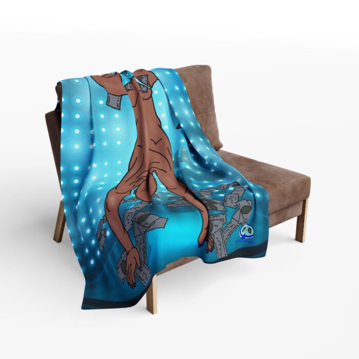 Arctic Fleece Blanket - Make it Rain - Image 8