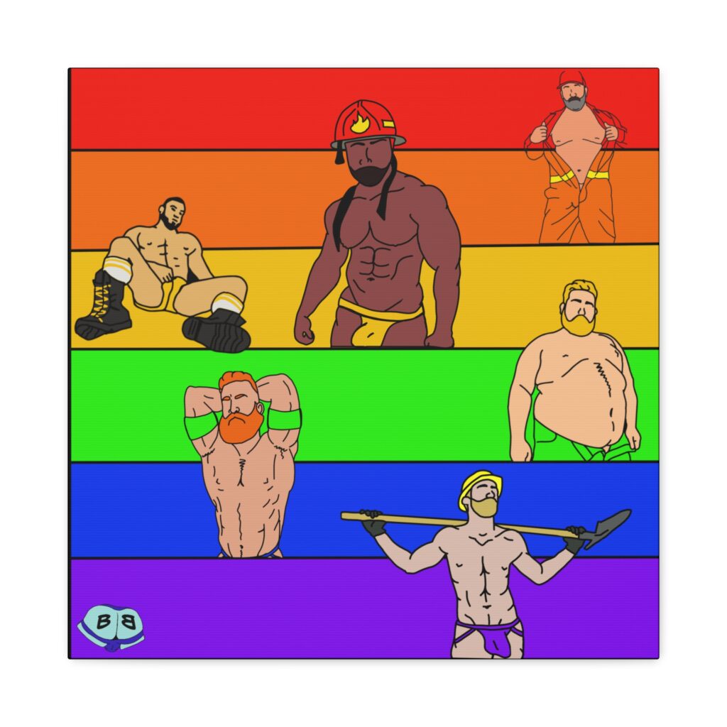 Canvas Gallery Wraps - Pride Rows