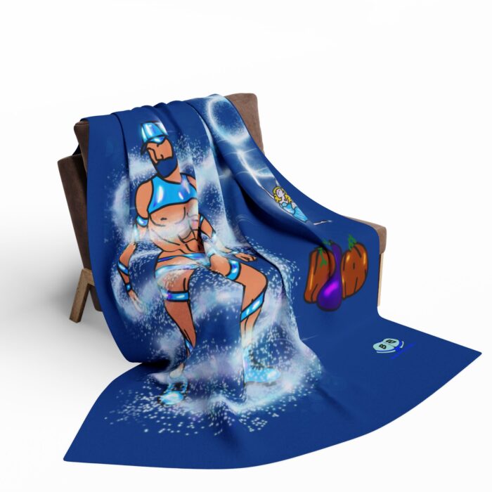 Arctic Fleece Blanket - Midnight - Image 4