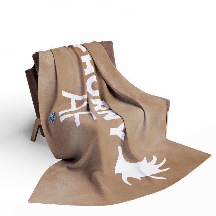 Arctic Fleece Blanket - Horny AF - Image 4