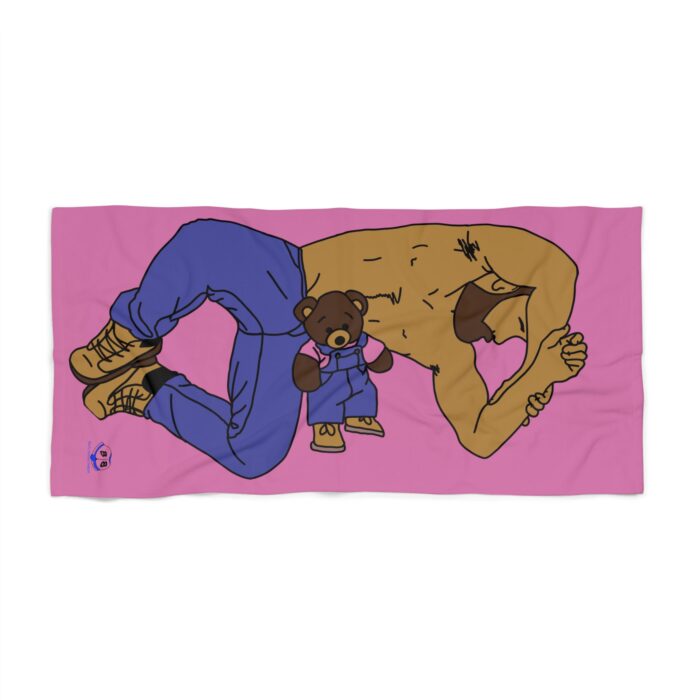 Beach Towel - Teddy Bear Snuggles