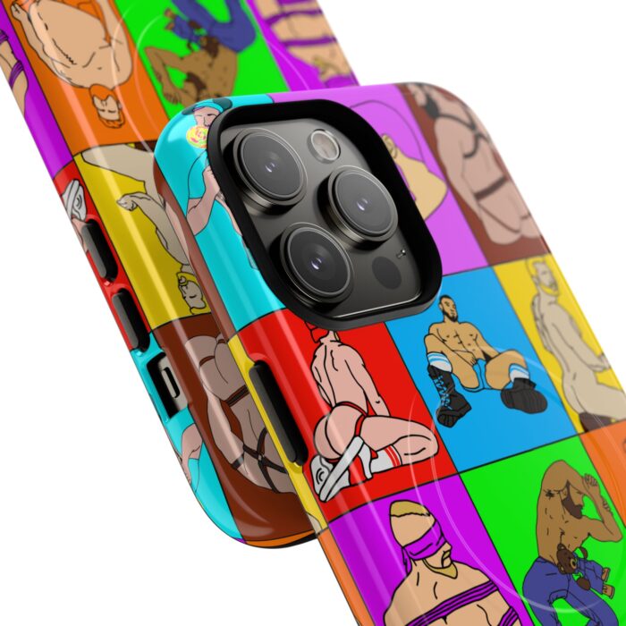 Tough Magnetic iPhone Cases - Color Block Dudes - Image 23