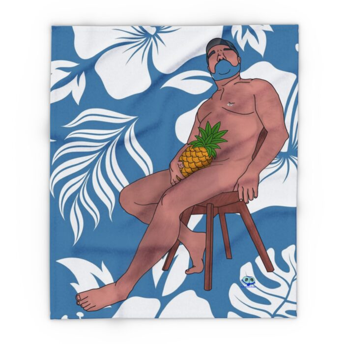 Arctic Fleece Blanket - Pineapple Makes it Sweet - Image 5