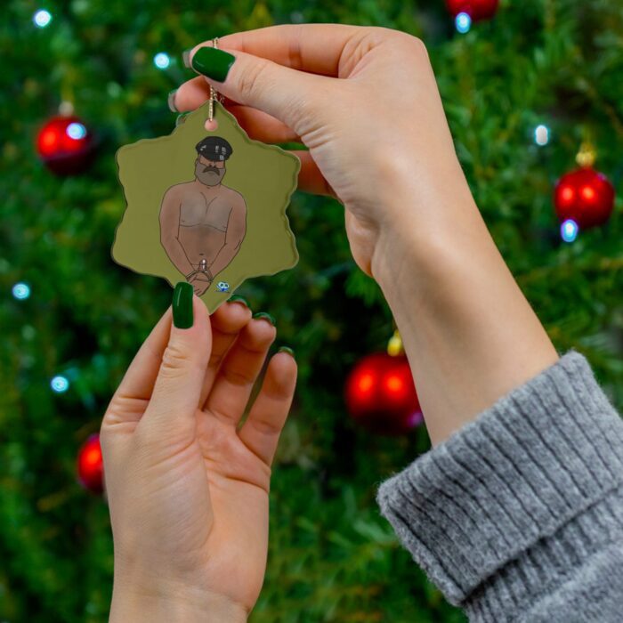 Ceramic Ornament - Hairy Daddy - Image 6