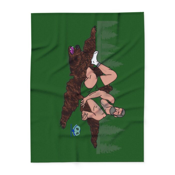 Arctic Fleece Blanket - Bear Skin - Image 6