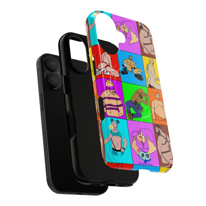 Tough Magnetic iPhone Cases - Color Block Dudes - Image 33