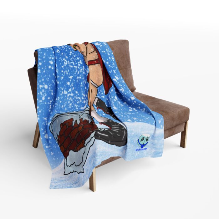 Arctic Fleece Blanket - Santa's Sack - Image 8