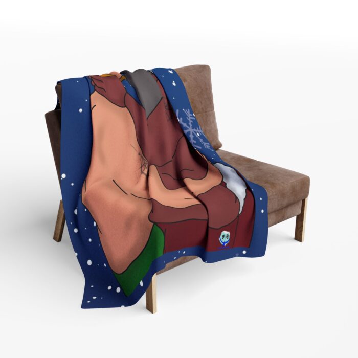 Arctic Fleece Blanket - Mr & Mr Clause - Image 8