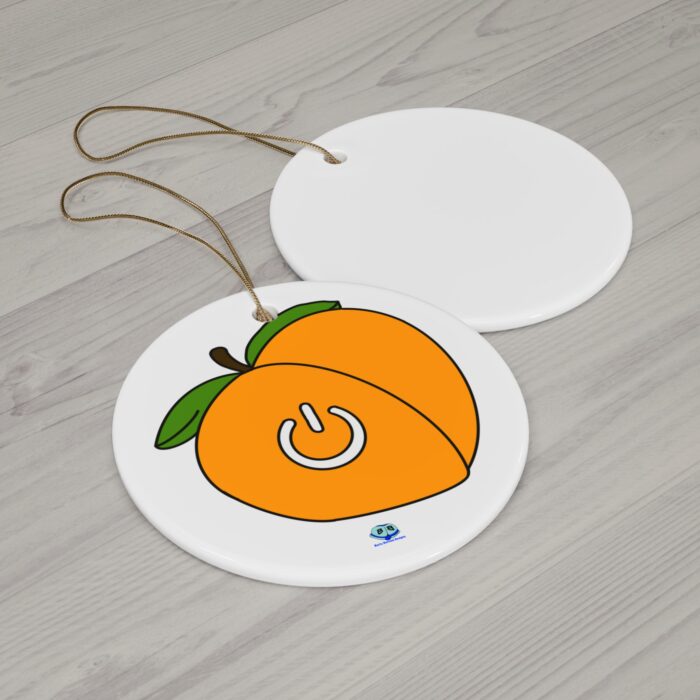 Ceramic Ornament - Power Bottom / Peach - Image 2
