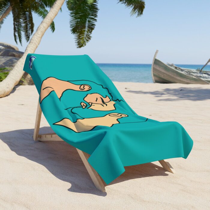 Beach Towel - Bearded Kiss - Image 2