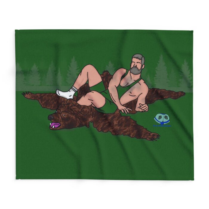 Arctic Fleece Blanket - Bear Skin