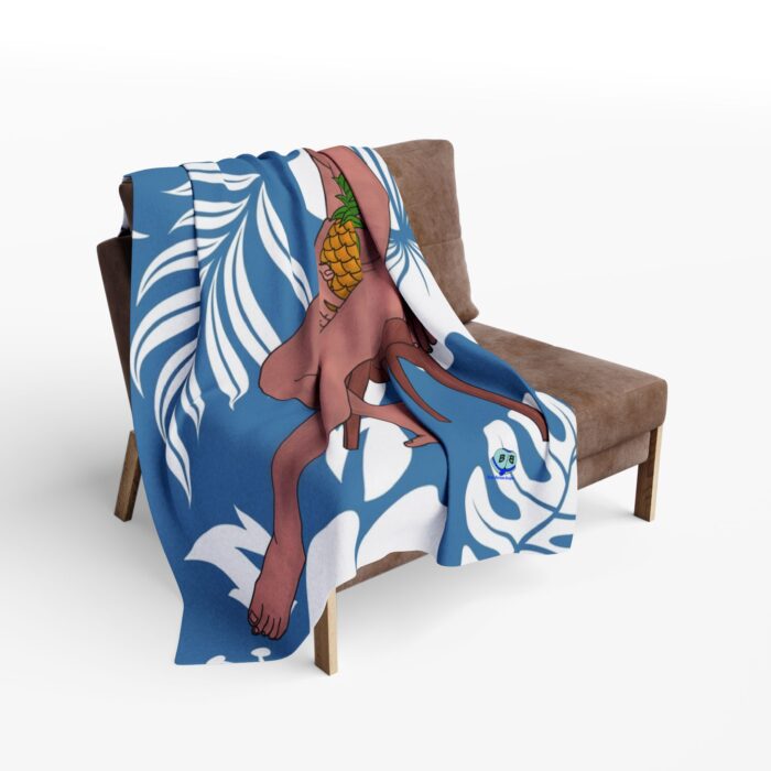 Arctic Fleece Blanket - Pineapple Makes it Sweet - Image 8