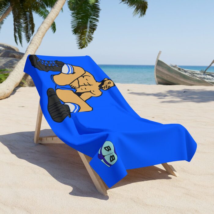 Beach Towel - Waiting in Boots - Image 2