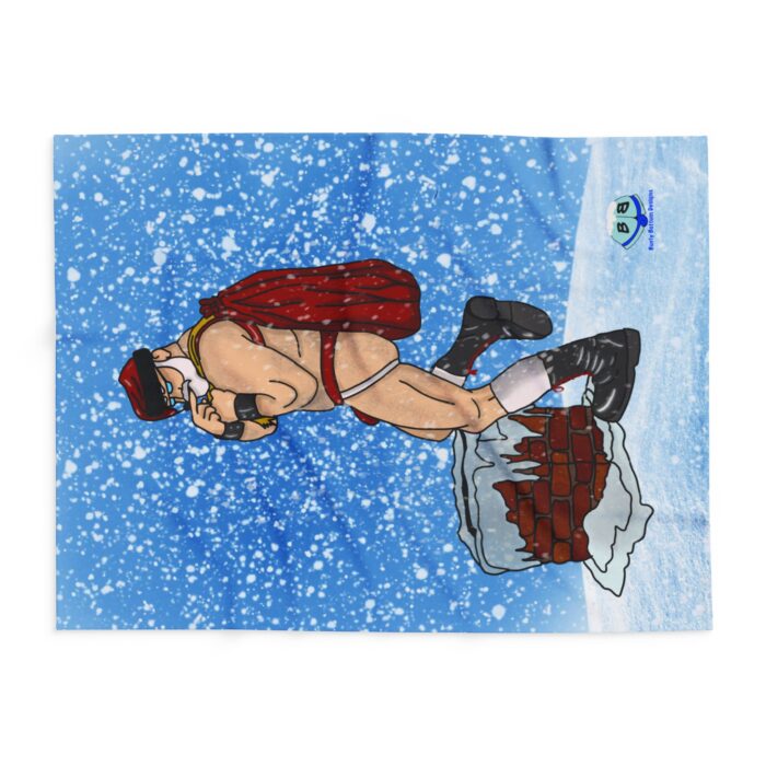 Arctic Fleece Blanket - Santa's Sack - Image 2
