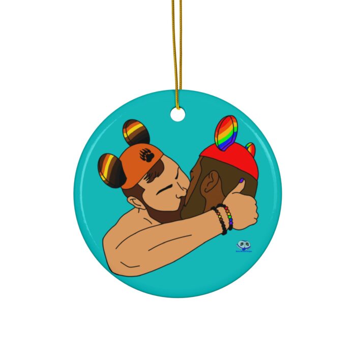 Ceramic Ornament - Magical Kiss