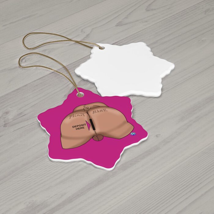 Ceramic Ornament - Piggy Bank - Image 5