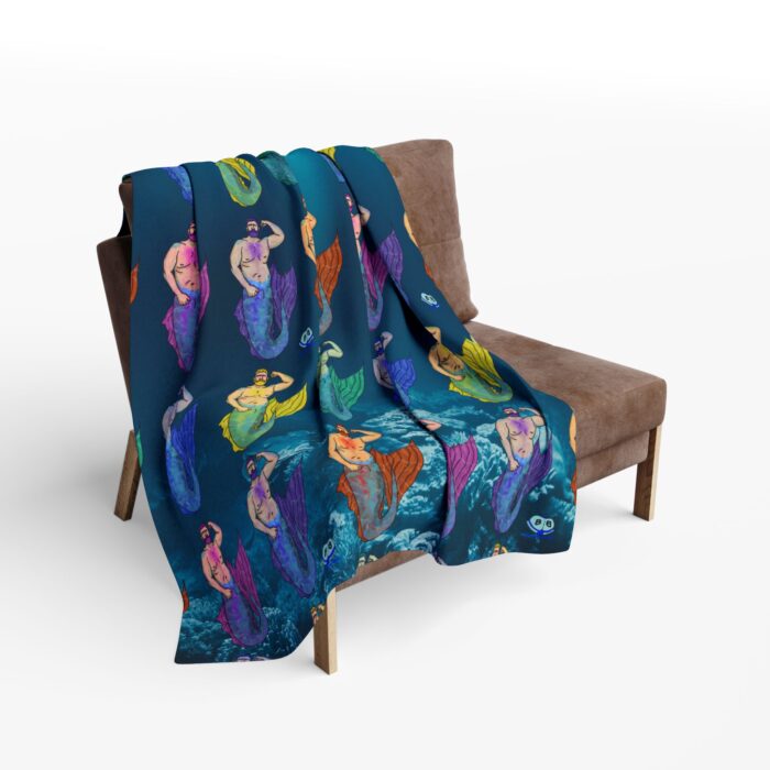 Arctic Fleece Blanket - MerCub Multi - Image 8