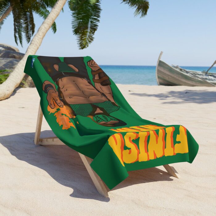 Beach Towel - Finish Him - Image 2